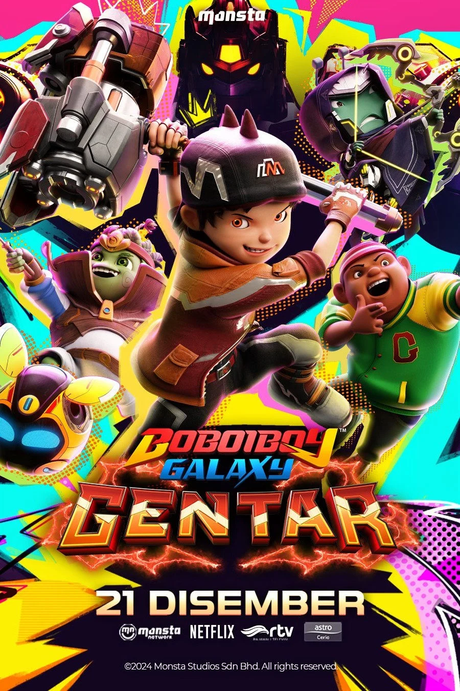 Boboiboy Galaxy Gentar (Phần 4) - BoBoiBoy Galaxy (Season 4) (2024) Boboiboy Galaxy Gentar (Phần 4) - BoBoiBoy Galaxy (Season 4) (2024)
