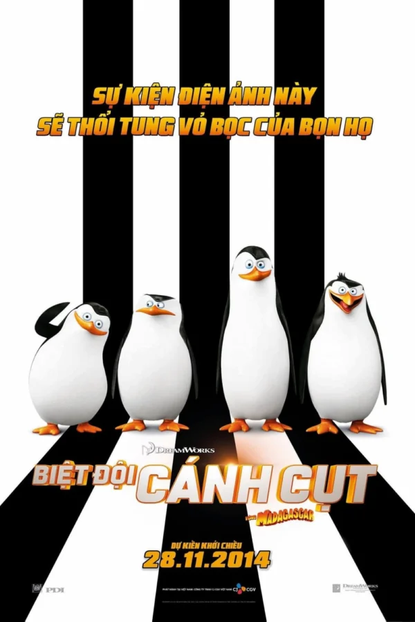 Biệt Đội Cánh Cụt Vùng Madagascar - Penguins of Madagascar (2014) Biệt Đội Cánh Cụt Vùng Madagascar - Penguins of Madagascar (2014)