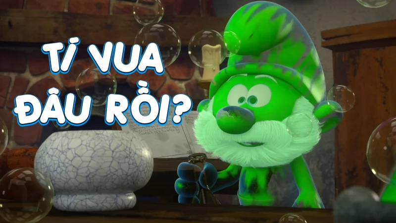 Tí Vua Đâu Rồi - The Smurfs 3D Where's Papa Smurf