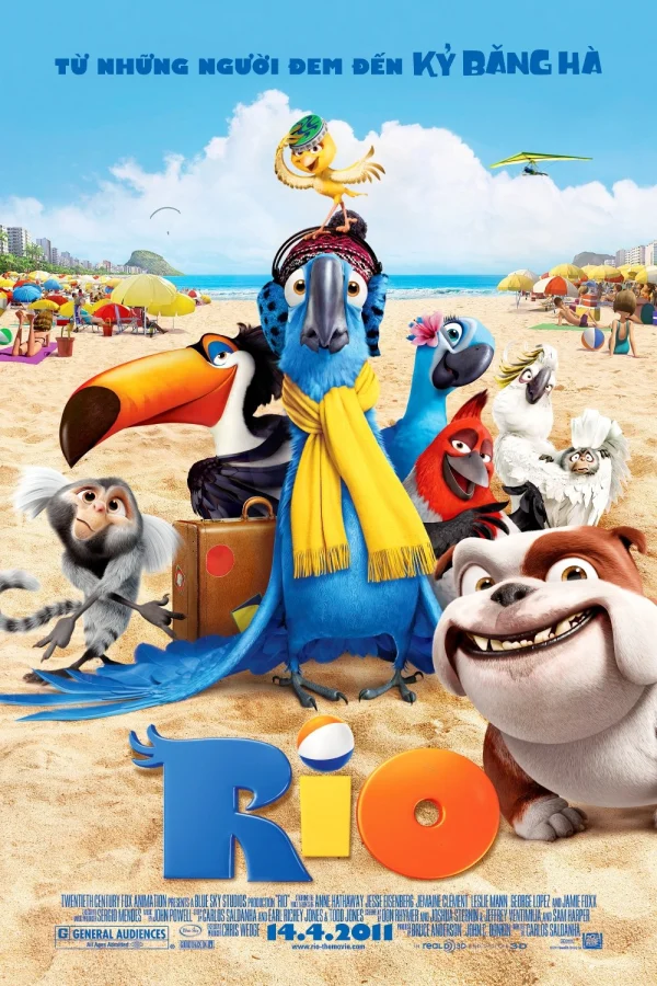 Chú Vẹt Đuôi Dài - Rio (2011) Chú Vẹt Đuôi Dài - Rio (2011)