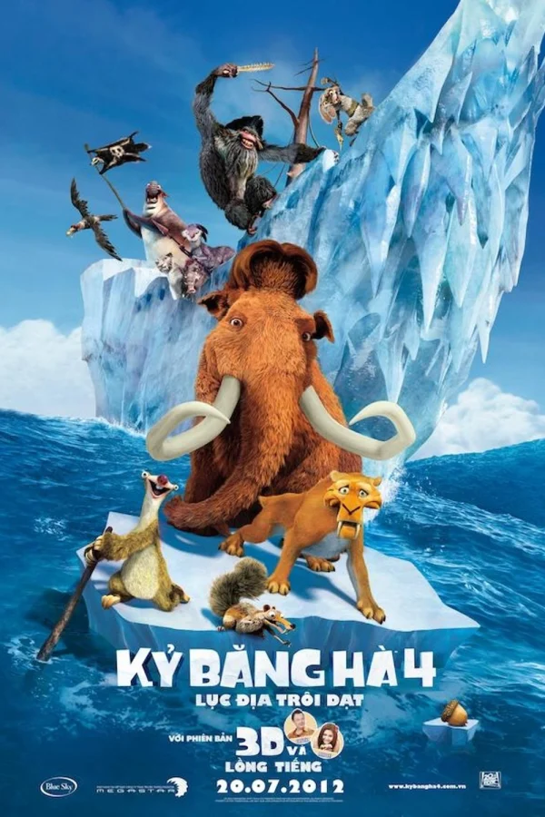Kỷ Băng Hà 4: Lục Địa Trôi Dạt - Ice Age: Continental Drift (2012) Kỷ Băng Hà 4: Lục Địa Trôi Dạt - Ice Age: Continental Drift (2012)